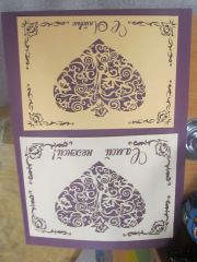 Резная открытка