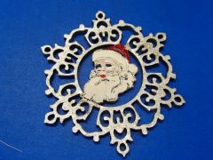 Новогодняя игрушка-раскраска