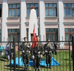 Звезда на обелиск в пос. Лежнево