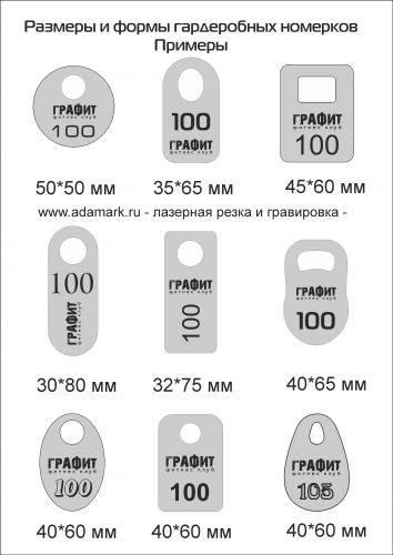 Как называется номерок в гардеробе