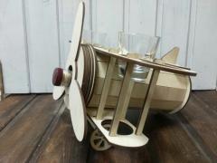 Коробка под вино "Самолет